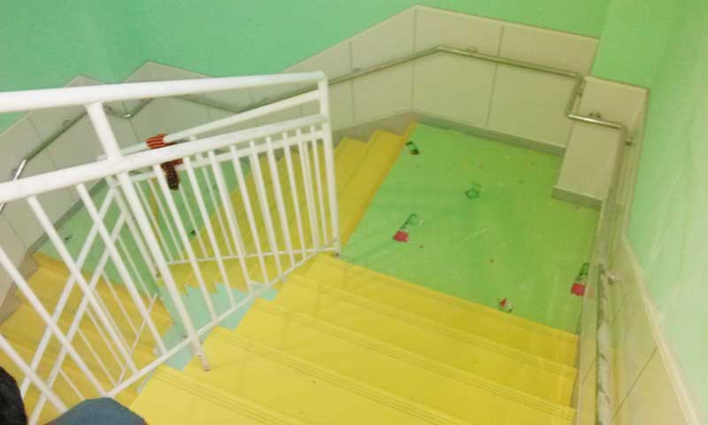 天津西青區(qū)雙語幼兒園地板案例 天津西青區(qū)萊茵陽光雙語幼兒園地板