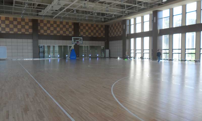 山東省濟(jì)南全運(yùn)村籃球場(chǎng)地板 山東省濟(jì)南全運(yùn)村籃球場(chǎng)地板